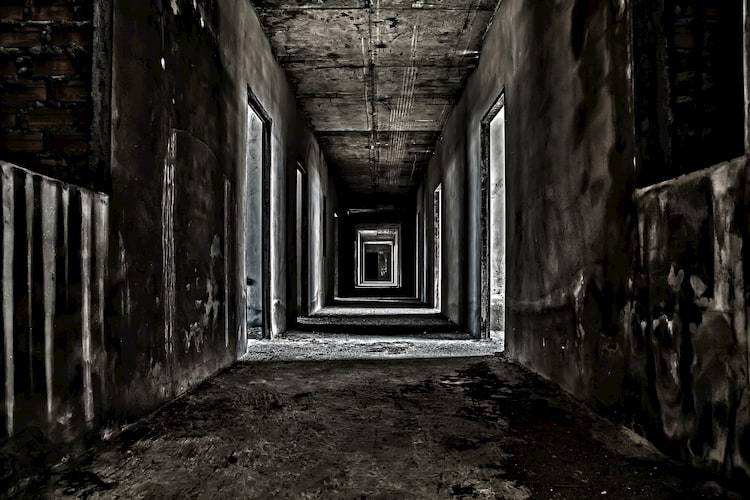 Haunted hallway in Los Angeles