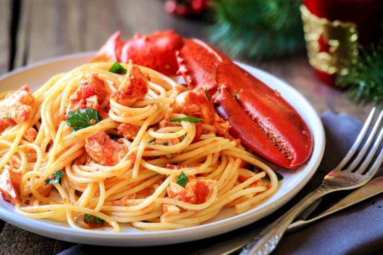 Lobster spaghetti