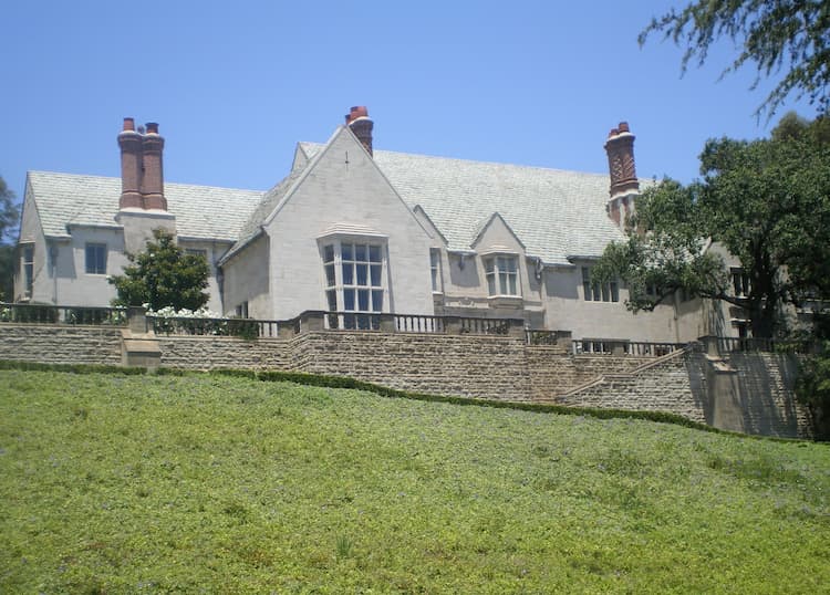 View of Greystone Mansion