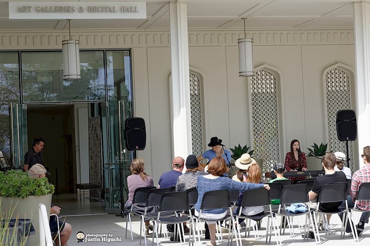 Music performance at Brand Library