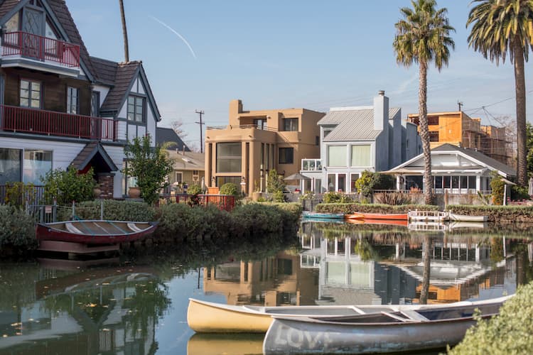 Venice Canals in Los Angeles