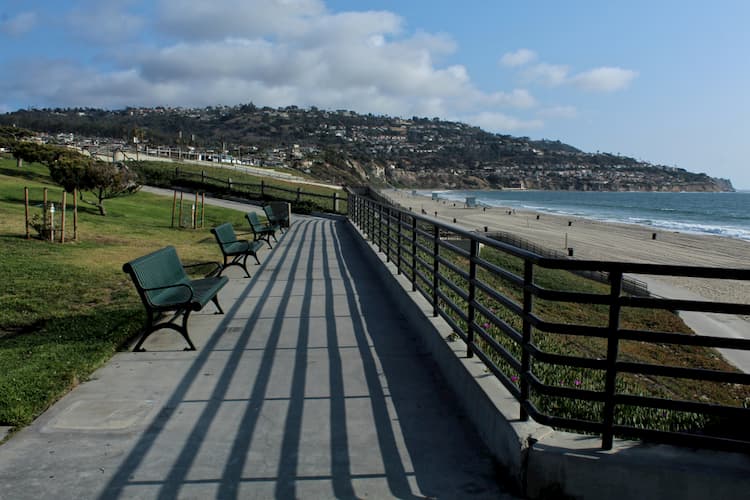 South Bay walkway along beach