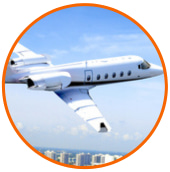a plane suspended in the air